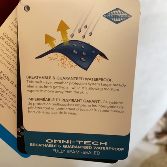 NWT Columbia Parkchester Jacket Element Omni Tech Coat - Picture 11 of 16